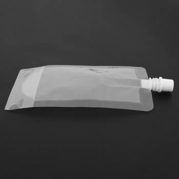 100 τμχ Stand-Up πλαστική σακούλα ποτού Θήκη για στόμιο ποτών για υγρό χυμό γάλακτος Τσάντα καφέ με ακροφύσιο Τσάντα ποτού