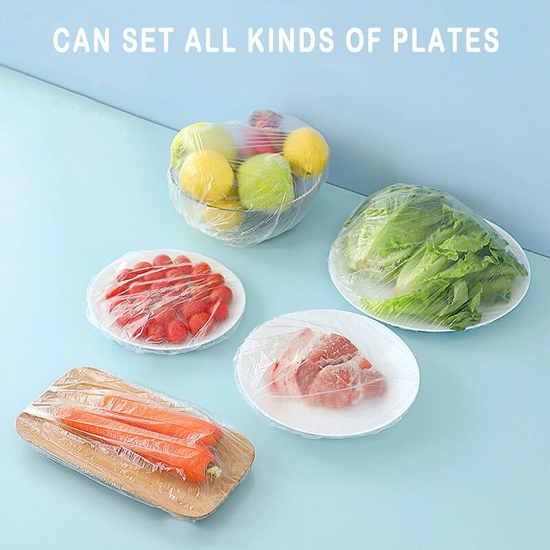 Frigider de uz casnic Resturi de alimente Capac pentru păstrare în stare proaspătă Saran Wrap Pungi de plastic Accesorii Instrumente Cadou