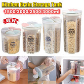 Kuhinjska kutija za pohranu Kutija za pohranu hrane Kuhinjski pribor Spremnik za žitarice Zatvorene limenke otporne na vlagu Prozirni organizatori