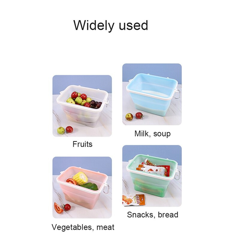 LUDA Silikonska vrećica za pohranu hrane Vreća s patentnim zatvaračem za pohranu hrane Zamrzivač za višekratnu upotrebu Kuhinja i pohrana