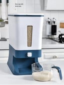 12KG кухненски контейнер за съхранение на ориз Кофа за ориз Запечатана кутия за зърнени храни Устойчив на насекоми Влагоустойчив контейнер за зърно Кухненско съхранение