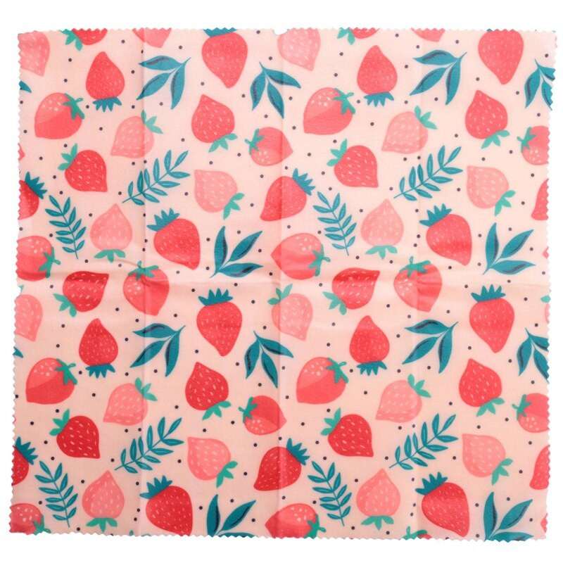 1 set de pânză reutilizabilă cu ceară de albine, înveliș pentru alimente proaspete, capac pentru pungă, petrecere în junglă, înveliș cu ceară de albine pentru brânză de tip sandwich