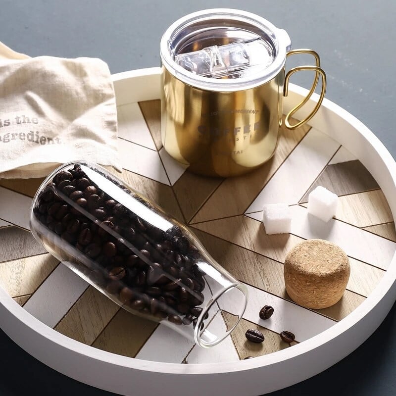 Бутилка в японски стил Буркан Прозрачна стъклена запечатана бутилка Кухня Кафе Ароматизиран чай Паста Ядки Бонбони Съхранение на топки Бутилка за съхранение на мляко