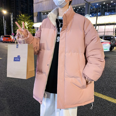 Muška zimska jakna sa rubovima na džepovima