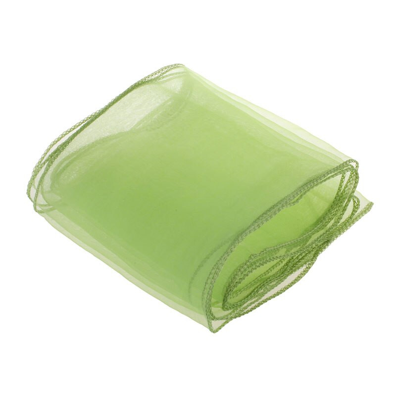 50 de bucăți de înaltă calitate din organza de scaun cu arc pentru banchet, nuntă, petrecere, eveniment, decorare de Crăciun, aprovizionare cu țesături din organza transparentă, 18 cm * 275 cm