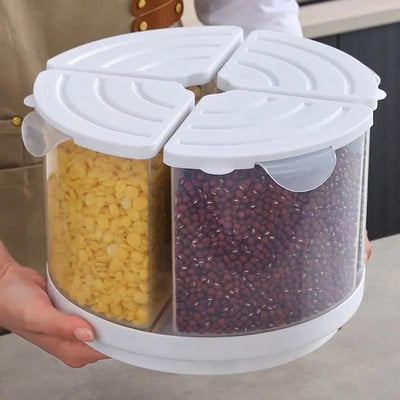 Kutija za skladištenje klasifikacije zrna Zidni neovisni spremnik za rižu Plastični automatski cilindar za klasifikaciju riže