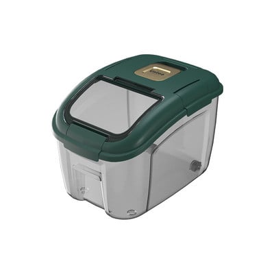 10KG кутия за съхранение на зърно Устойчив на влага зърнен контейнер за кафе на зърна Кофа за ориз Кухненски органайзер за брашно Кухненски органайзер