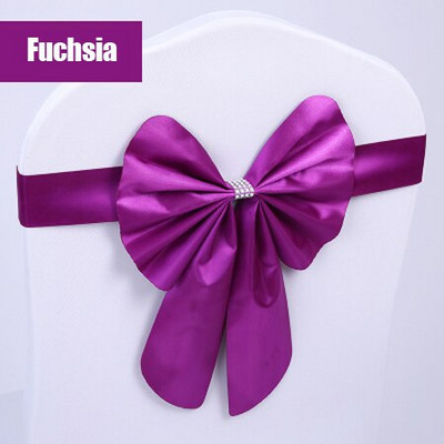 Dekoracija za ceremoniju vjenčanja 10 komada Crveno Plava Već Leptir Kravata Hotelska Banketna Stolica Traka za Konferenciju Događaj Rođendanska zabava