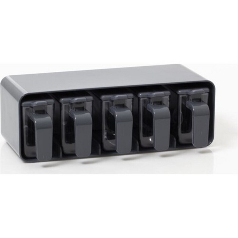 Set elegant de depozitare a alimentelor, condimente, cereale, ceai, zahăr, organizator, 200 ml, 600 ml, organizator de bucătărie, recipiente pentru depozitarea alimentelor, accesoriu de bucătărie