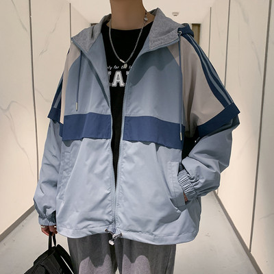 Jachetă casual bărbătească cu pasătură