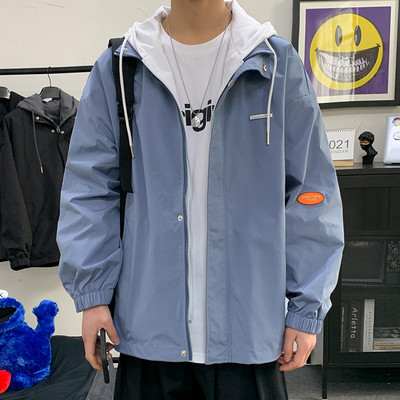 Jachetă casual bărbătească cu pasătură