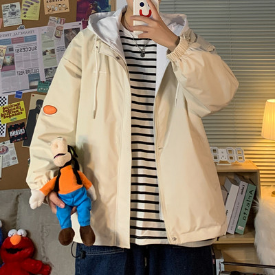 Jachetă casual bărbătească cu pasătură