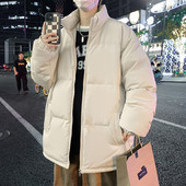 Ležerna zimska jakna s visokim ovratnikom