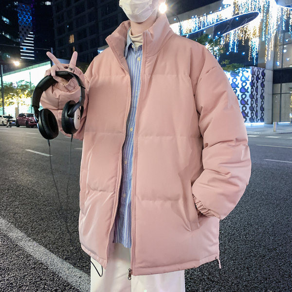 Ležerna zimska jakna s visokim ovratnikom