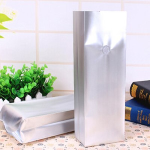 Organo aliuminio folija Savaime laikantis maišelis Kavos pupelės Riešutai Arbata Kavos milteliai Pakavimo maišelis su oro vožtuvu uždarytu maisto laikymo maišeliu