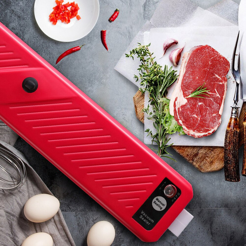 Mașină de etanșat în vid Mașină de ambalat în vid de uz casnic Mașină mică de etanșare în vid pentru conservarea alimentelor automată