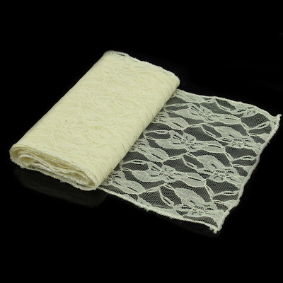 10 komada bijelih pojaseva za stolice Moderna čipkasta leptir traka za stolice za svadbene stolove Dekoracija za stolove Potrepštine za bankete 18x275 cm