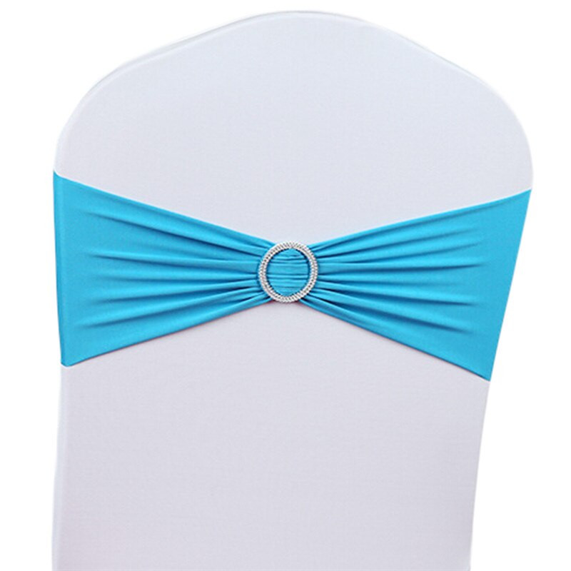 Vânzare fierbinte!!! 50 buc/lot 15x36cm Cureaua de nunta elastica Husa pentru scaun Bandă cu cataramă Glisor Cerceve Arc Decorații Comerț cu ridicata
