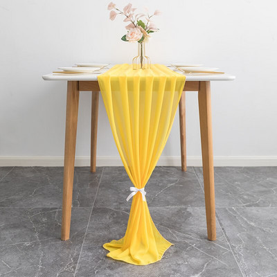 1 ks 70x300cm Chiavari šifónové šerpy na stoličky na bankety, svadobné hostiny, dekorácie pre severnú Európu INS prestieradlo