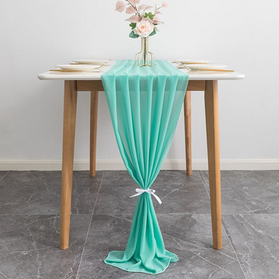 1 ks 70x300cm Chiavari šifónové šerpy na stoličky na bankety, svadobné hostiny, dekorácie pre severnú Európu INS prestieradlo