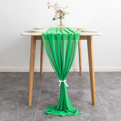 1 ks 70x300cm Chiavari šifónové šerpy na stoličky na bankety, svadobné hostiny, dekorácie pre severnú Európu INS prestieradlo