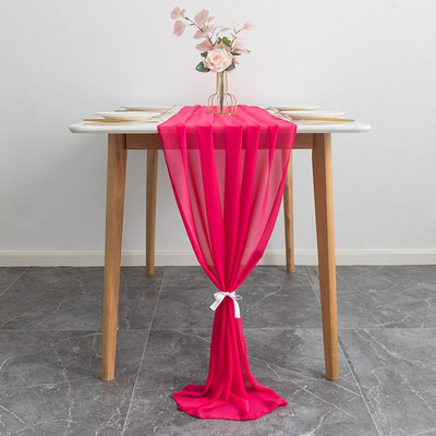 1 ks 70x300cm Chiavari šifónové šerpy na stoličky na bankety, svadobné hostiny, dekorácie pre severnú Európu INS prestieradlo