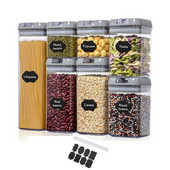 Plastični spremnik za pohranu Staklenka za žitarice Boca za pohranu Staklenka za hranu Nepropusna brašno tjestenina kuhinja kuhinja hladnjak boca za pohranu