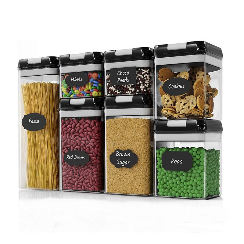 Plastični spremnik za pohranu Staklenka za žitarice Boca za pohranu Staklenka za hranu Nepropusna brašno tjestenina kuhinja kuhinja hladnjak boca za pohranu