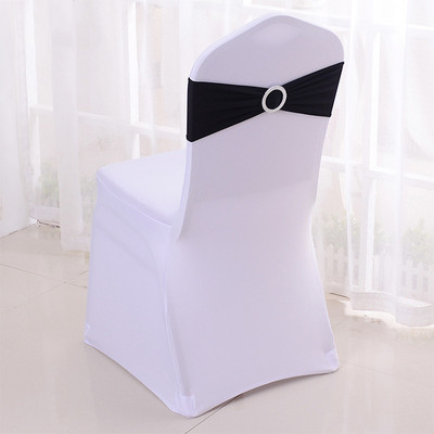 20 komada rastezljivih gumica za stolice od likre i spandexa s klizačem za kopču za vjenčanje, rođendanske proslave, veleprodajne trake za stolice, mašna