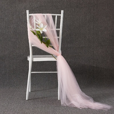 Cerceve pentru scaune nunta, hotel, scaun de petrecere, streamer, arc de nunta, draping, țesătură, voile, albastru regal, canapea pentru decor scaun de nuntă, 10 buc.