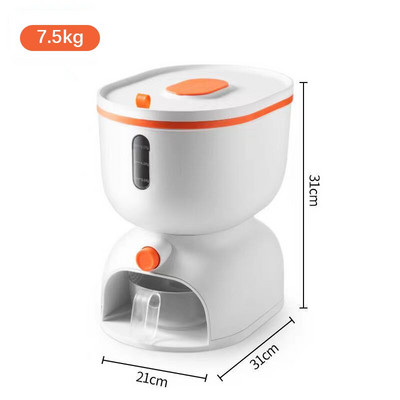 Automatski dozator žitarica od 12 kg Plastična kutija za pohranu Kuhinjski spremnik za rižu otporan na insekte i vlagu