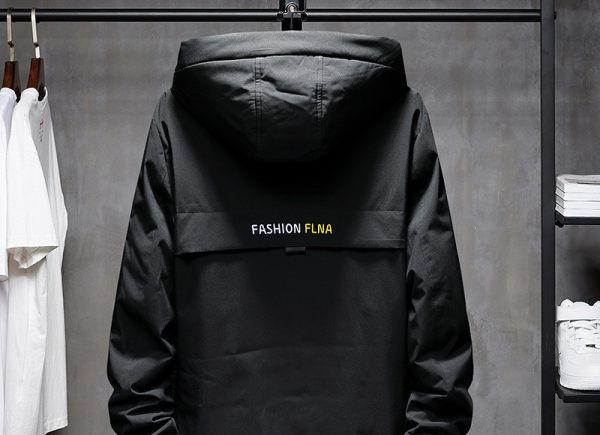 Geaca barbati model nou cu gluga si buzunare