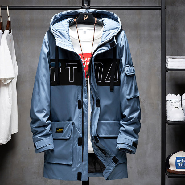 Geaca barbati model nou cu gluga si buzunare