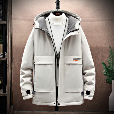 Jachetă pentru bărbați de toamnă-iarnă cu căptușeală caldă