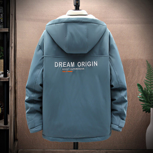 Jachetă pentru bărbați de toamnă-iarnă cu căptușeală caldă