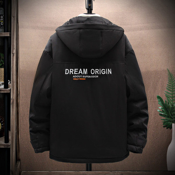 Jachetă pentru bărbați de toamnă-iarnă cu căptușeală caldă