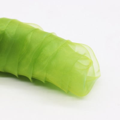 Huse pentru scaune 25 buc/lot cu noduri pentru scaune de nunta, tull din organza transparenta, huse pentru scaune, pentru decoratiuni de banchet, petreceri de nunta