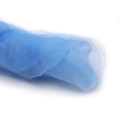 Huse pentru scaune 25 buc/lot cu noduri pentru scaune de nunta, tull din organza transparenta, huse pentru scaune, pentru decoratiuni de banchet, petreceri de nunta