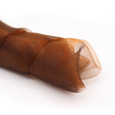 Huse pentru scaune 25 buc/lot cu noduri pentru scaune de nunta, tull din organza transparenta, huse pentru scaune, pentru decoratiuni de banchet, petreceri de nunta