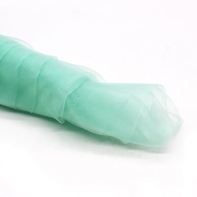 Huse pentru scaune 25 buc/lot cu noduri pentru scaune de nunta, tull din organza transparenta, huse pentru scaune, pentru decoratiuni de banchet, petreceri de nunta