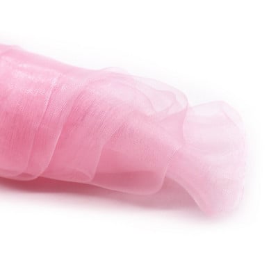 Huse pentru scaune 25 buc/lot cu noduri pentru scaune de nunta, tull din organza transparenta, huse pentru scaune, pentru decoratiuni de banchet, petreceri de nunta