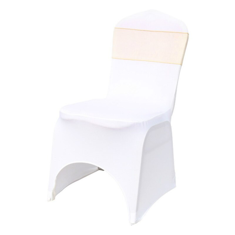 50db / szett Organza Minőségi Székszárnyak Esküvői Szék Csomóhuzat Dekorációs Székek Csípszíj Övkötők Esküvőre Bankok