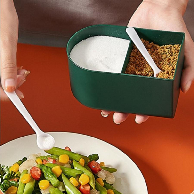 Lagani luksuzni set staklenki za začine Boca za začine za sol i papar s poklopcem Kuhinjski spremnik za pohranu začina Stalak za začine