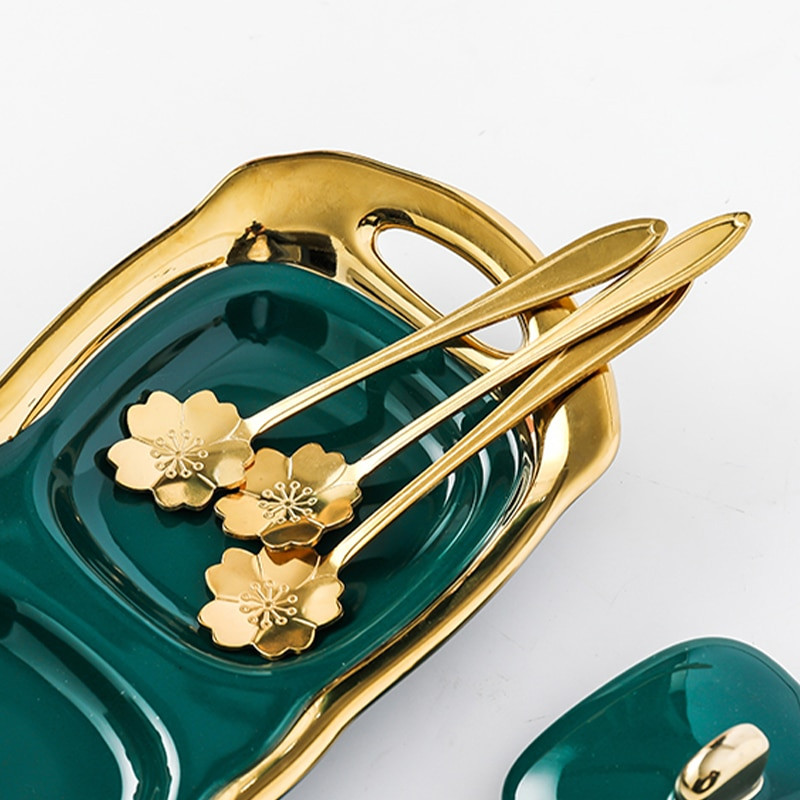 Kuhinjski pribor Nordijska keramika Posuda za šećer Solanka Spremnik staklenke za začine Setovi od 3 dijela Organizator Kuhinjski pribor