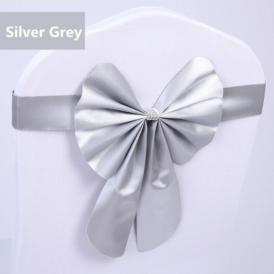 20db ingyenes nyakkendő Spandex szék masnis szárnyak kész esküvői elasztikus szék szalag nyakkendőpánt Party Hotel rendezvény dekoráció