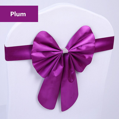 20db ingyenes nyakkendő Spandex szék masnis szárnyak kész esküvői elasztikus szék szalag nyakkendőpánt Party Hotel rendezvény dekoráció