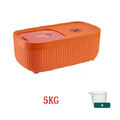 Krabica na obilie, plastová nádoba na múku a ryžu, kuchynský dávkovač ryže, úložný box na krmivo pre domáce zvieratá, psy a mačky, kuchynský organizér