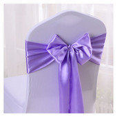 TECHOME 10/50 komada Satenska stolica Mašne Pojasnice Vjenčana dekoracija Stolica Traka Leptir kravate za zabavu Banket Događaj Hotel