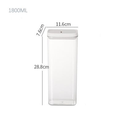 Maisto saugojimo konteineris Virtuvės laikymo organizavimas Virtuvės laikymo dėžutė skardinė Virtuvės vamzdis naminių gyvūnėlių ėdalo laikymo dėžutės dangtis