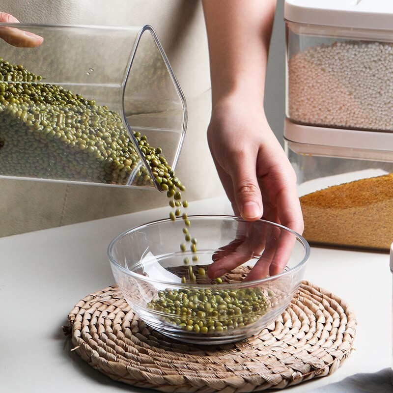 Maisto saugojimo konteineris Virtuvės laikymo organizavimas Virtuvės laikymo dėžutė skardinė Virtuvės vamzdis naminių gyvūnėlių ėdalo laikymo dėžutės dangtis